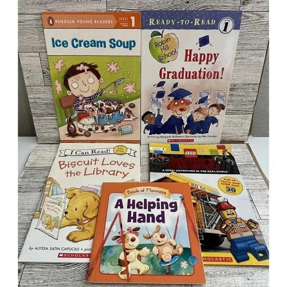 Other - Lot Of 5 Books-Level 1 Readers-Softcover New